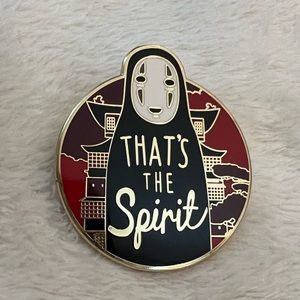 Spirited Away anime lapel pin